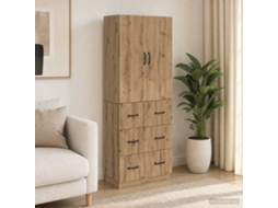 Vidaxl Conjunto De Gabinete 2 Unid. 66 X 34,5 X 87 Cm