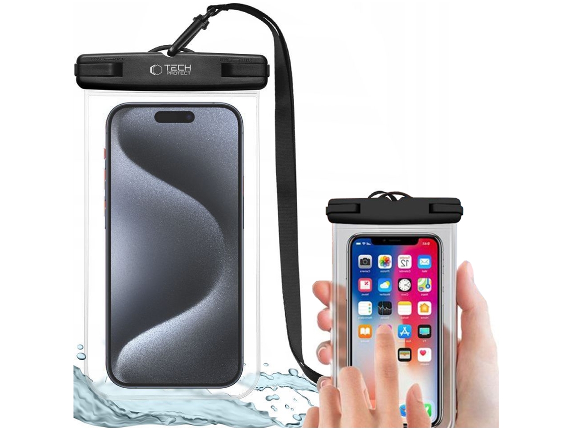 Capa À Prova Dágua Tech-protect Para Celular De 6,9 Polegadas Proteção À Prova Dágua