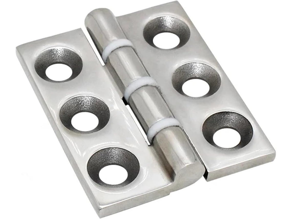 1 Dobradiça De Amortecimento Espessa Em Aço Inoxidável Para Porta Armário Industrial