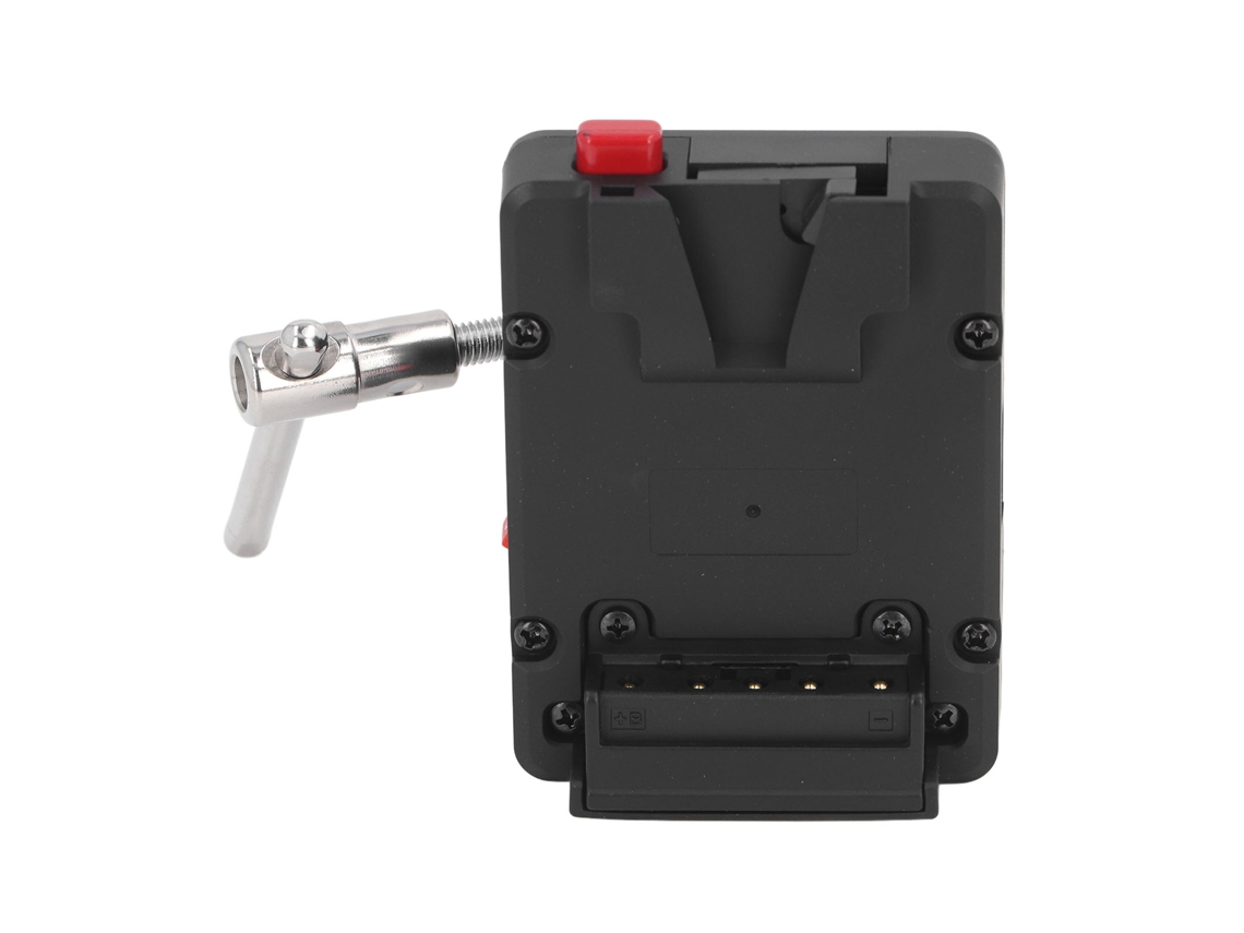 Placa De Alimentación De Batería V Mount Com Saída D Tap E Pinça De Cangrejo 14.8v