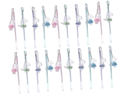 Conjunto De 20 Canetas Em Gel, Multicoloridas, Esferográficas Formato
