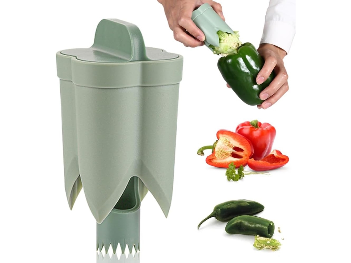 Cortador De Pimenta 2 Em 1, Ferramenta Para Semear Pimenta Zeuxo (1 Unidade)