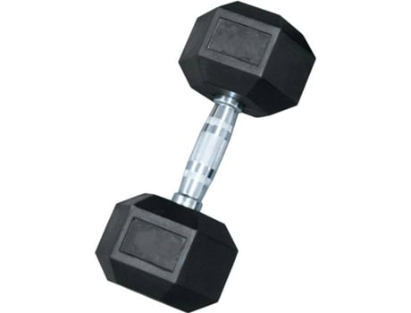 Dumbbell hexagonal LEADER FIT 25kg