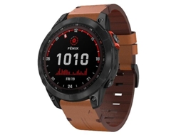 Bracelete de Smartwatch para Garmin Fenix 7 Solar 22Mm Marrom 