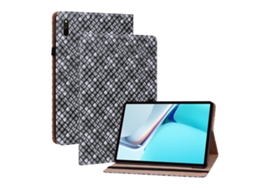 Capa De Couro Tecido Colorido Halinuia Com Suporte Para Huawei Matepad 11 2021