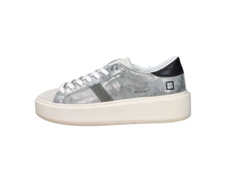 Sapatilhas De Mulher D.a.t.e. Bassa Hp St Mg Daino Cinzento (37)