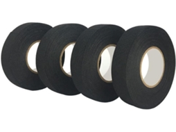 4 Peças De Fita Adesiva Tecido Retardante Chamas, 25mm X 25m, Fita Resistente Com Base Em Tecido Para Proteção De