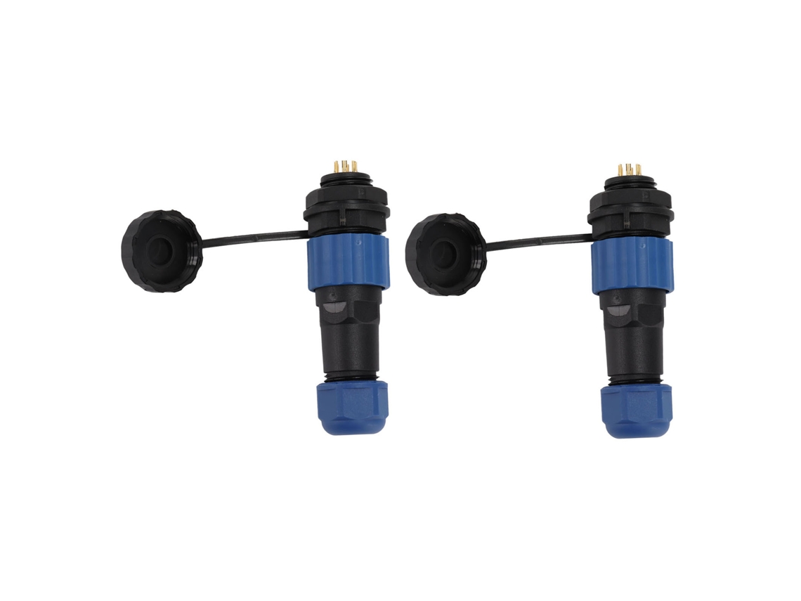 Conector Primerox Sd16 IP68, à Prova d'água, Plug Fêmea, Tomada Macho, Rosca G3/8, 6pin