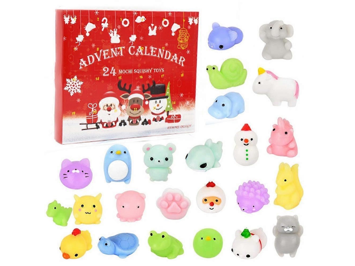 Calendário De Contagem Decrescente De Natal Com Brinquedos