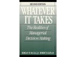 Livro Whatever it Takes de Robert Kaplan (Inglês)