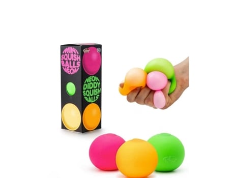 Blanditas Neon Pack 3 Bolas (Idade Mínima Recomendada: 3 anos)
