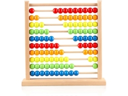Jogos De Matemática Com Ábaco De Madeira E 100 Miçangas Para Crianças Olysi Shop