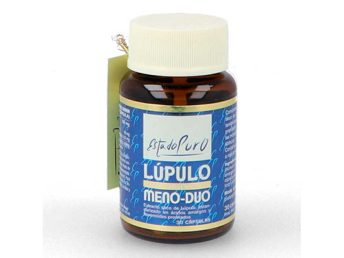 Suplemento Alimentar ESTADO PURO Lúpulo Meno-Duo (30 cápsulas)