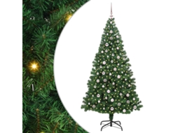 Luzes De Cordão Decorativas Vidaxl Verde Pvc (240 Cm)