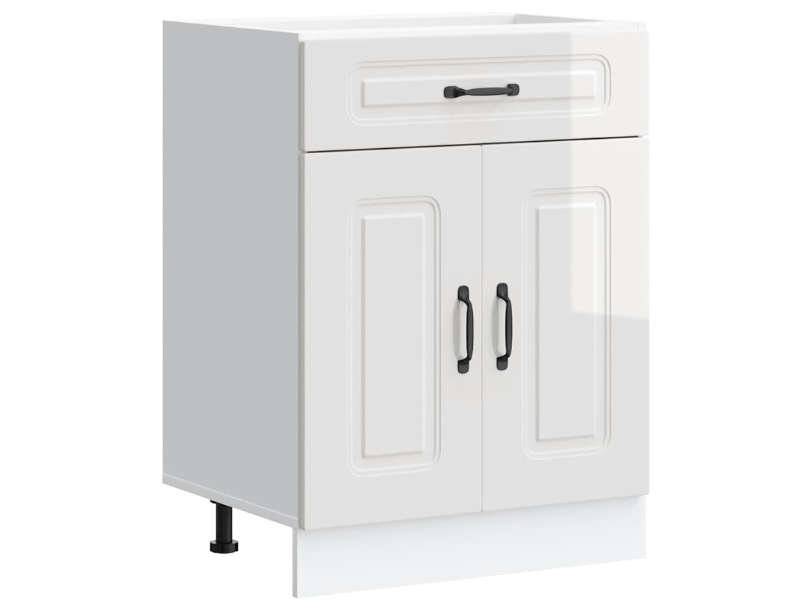 Kitchen Base Cabinet, Kitchen Base Cabinets Vidaxl Branco Madeira Processada (n/a)