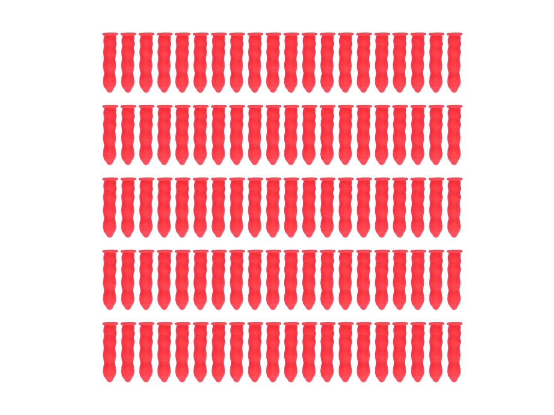 100 Tampas de Silicone para Conservar Tubos de Silicone, Tampas de Vedação para Conservantes de Silicone