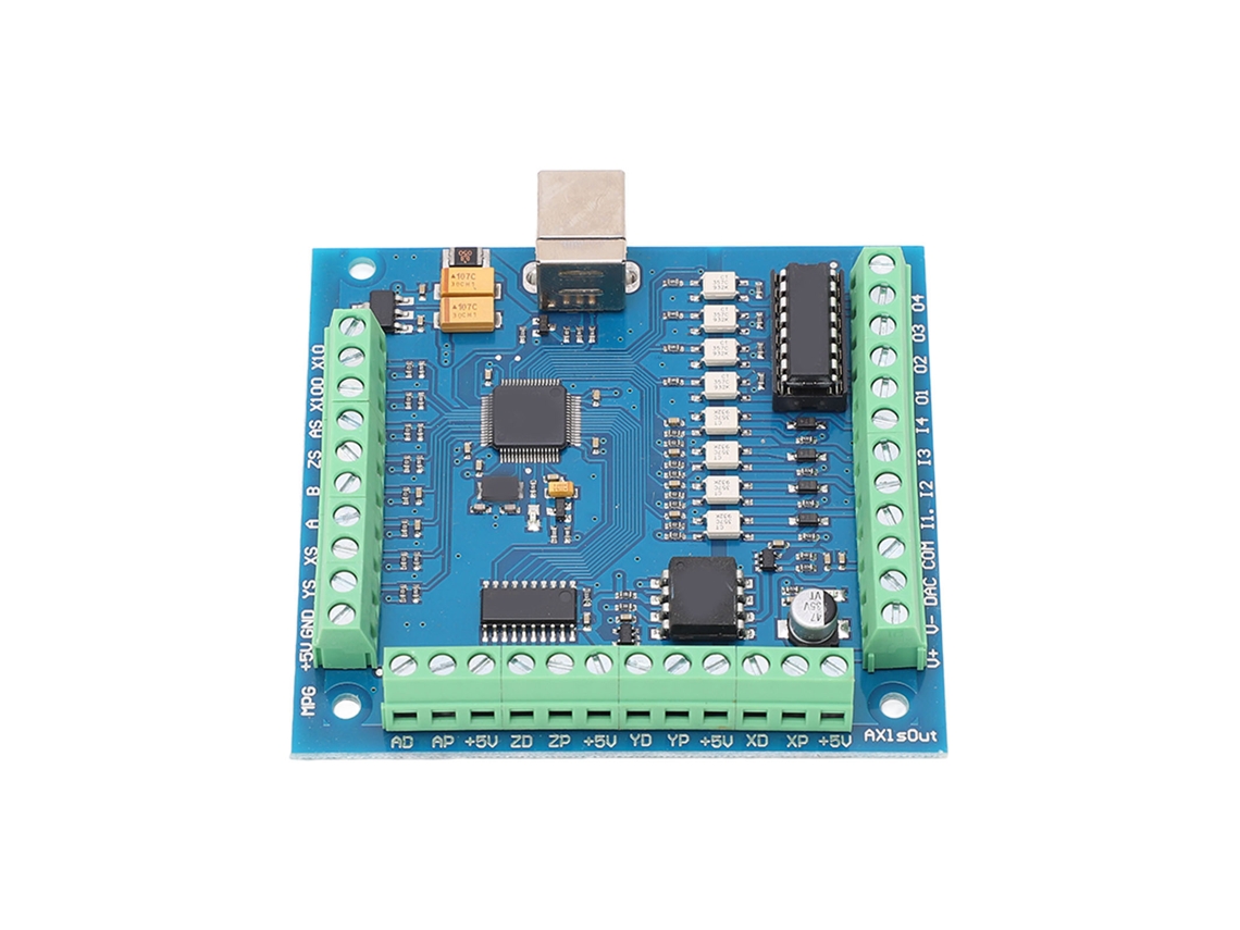 Placa De Controlo Cnc Para Máquina De Gravação Com 4 Eixos E Suporte Usb - Laxiscreed