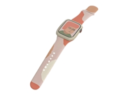 Cinto de silicone para Apple Watch Series 6/7 EOOCOO (cor Morandi)