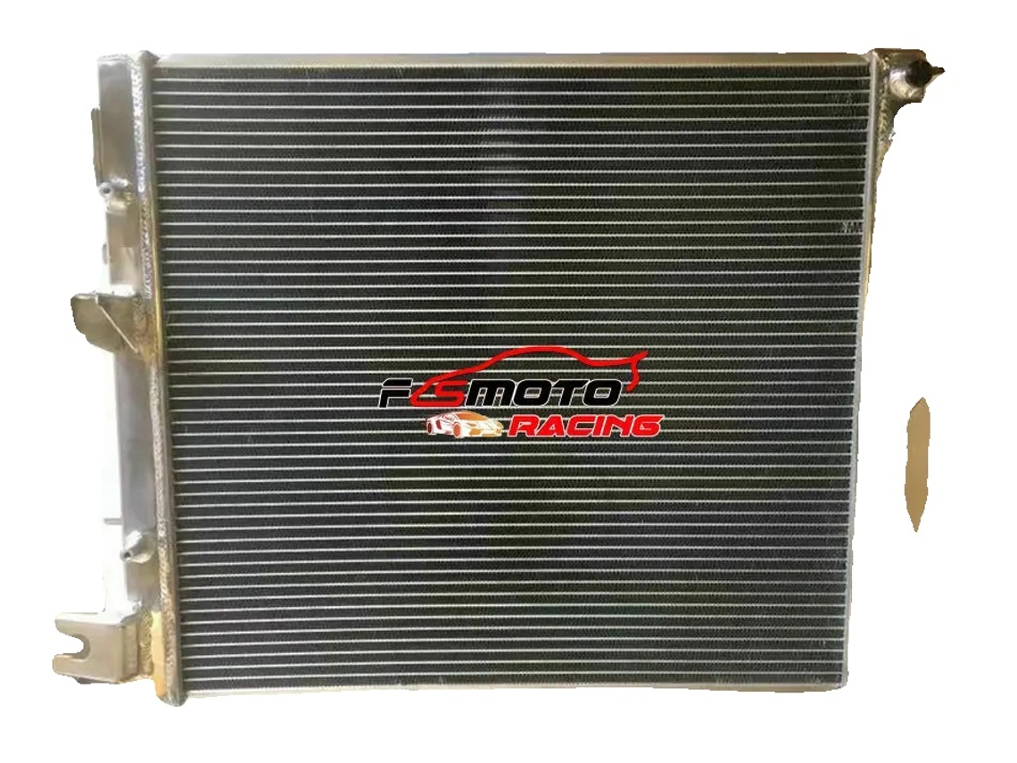 Radiador De Alumã­nio H558mm X L508mm, Entrada/saã­da 38mm, Configuraã§ã£o 2 Linhas Oem