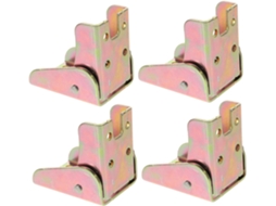 Conjunto De 4 Dobradiças Dobráveis Com Travamento Automático,