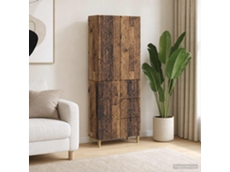 Vidaxl 2 Pcs Madeira Antiga