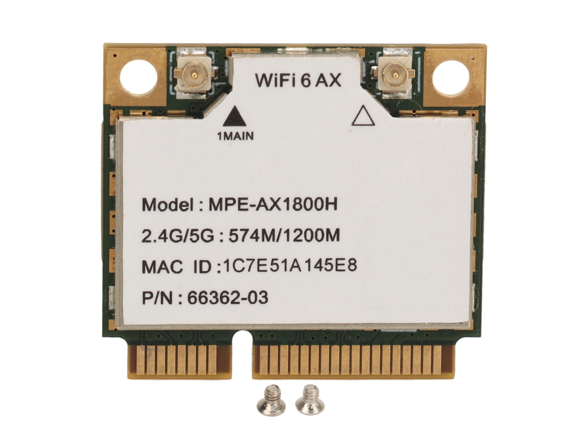 Placa de Rede Wi fi 6 LAXISCREED Ax1800h