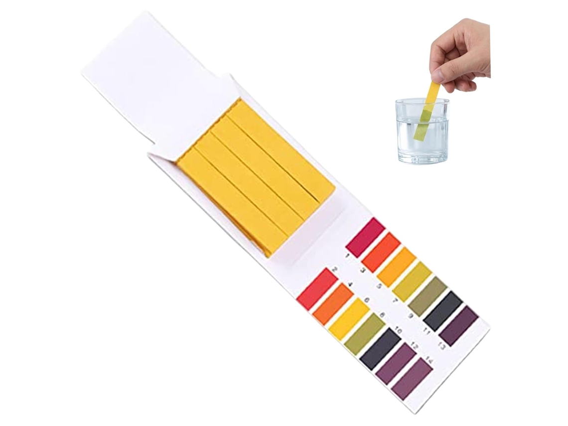 Tiras De Teste Líquido Amniótico, 10 Tiras De Papel Tornassol Ácido Numeradas 1a 14 Para Sabão Úmido, Suco De Limão