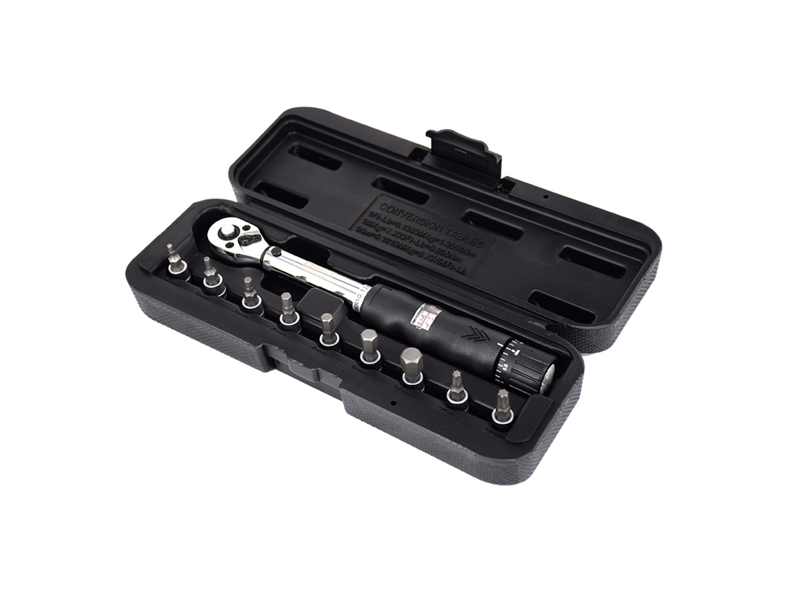 Conjunto de Chave de Torque para Bicicleta 2 14nm 1/4" Dr | S/MARCA