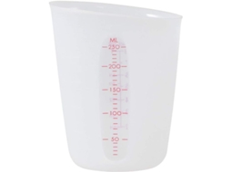 Copo De Medição De Silicone Com Escala Visível E Precisa Para Moldes De Epóxi E Misturas 250ml
