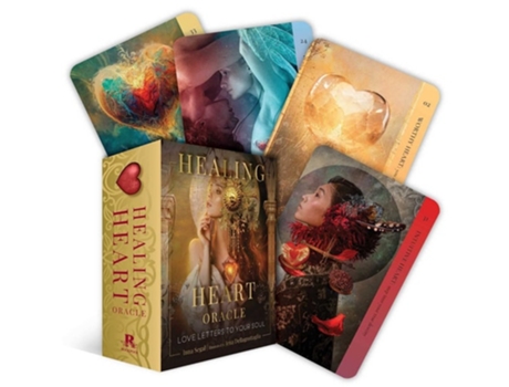 Livro Healing Heart Oracle de Inna Segal (Inglês)