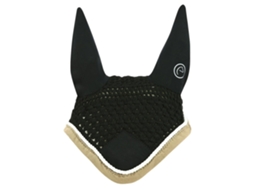 Capa de Orelha Anti-Mosca Polyfun Preto Ponyequitheme