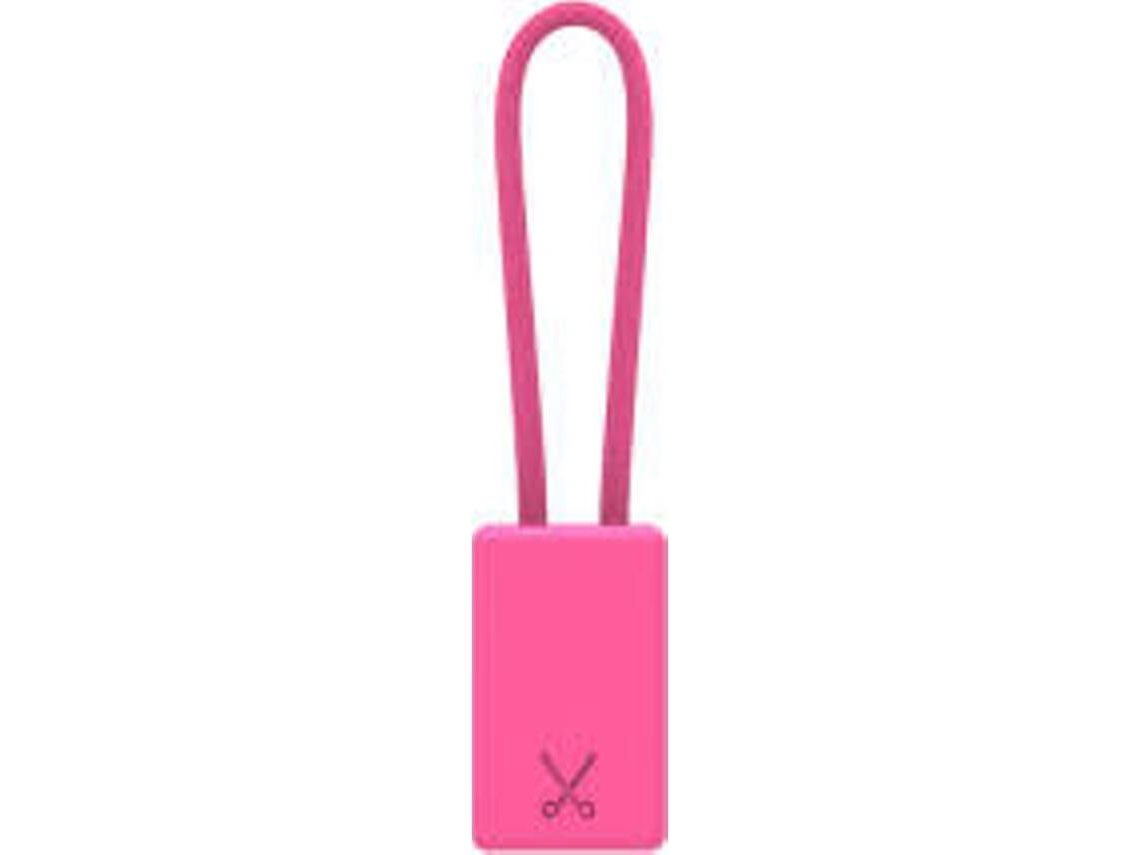 Cabo PHILO Keychain (USB - Lightning - 0.2m - Rosa)