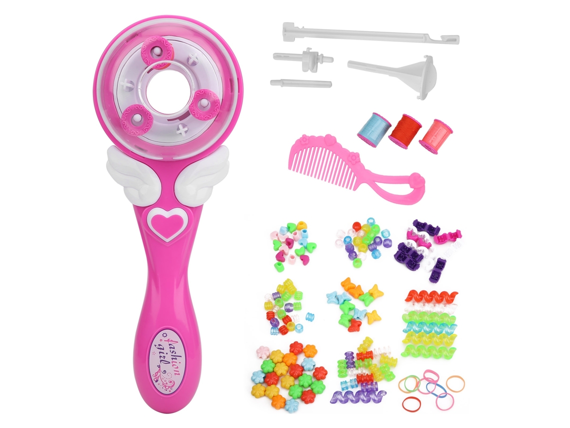 Mali ferramenta de Trança de Cabelo Automática Elétrica Diy para Meninas Brincar Crianças Penteados