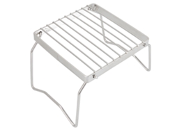 Grade De Acampamento Plegável (churrasco Ao Ar Livre, Material Inox)