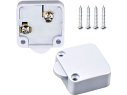 Interruptor Automático Para Guarda, Roupas, 2 Peças, Branco