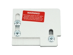 Placa De Intertrava Em Liga De Alumínio Para Painéis Ch Series 150/200 Cutler Hammer Com Disjuntor Principal Horizontal