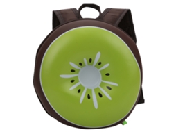 Mali mochila Infantil Forma de Fruta Fofa para Jardim de Infância com Alças Ajustáveis Abacate