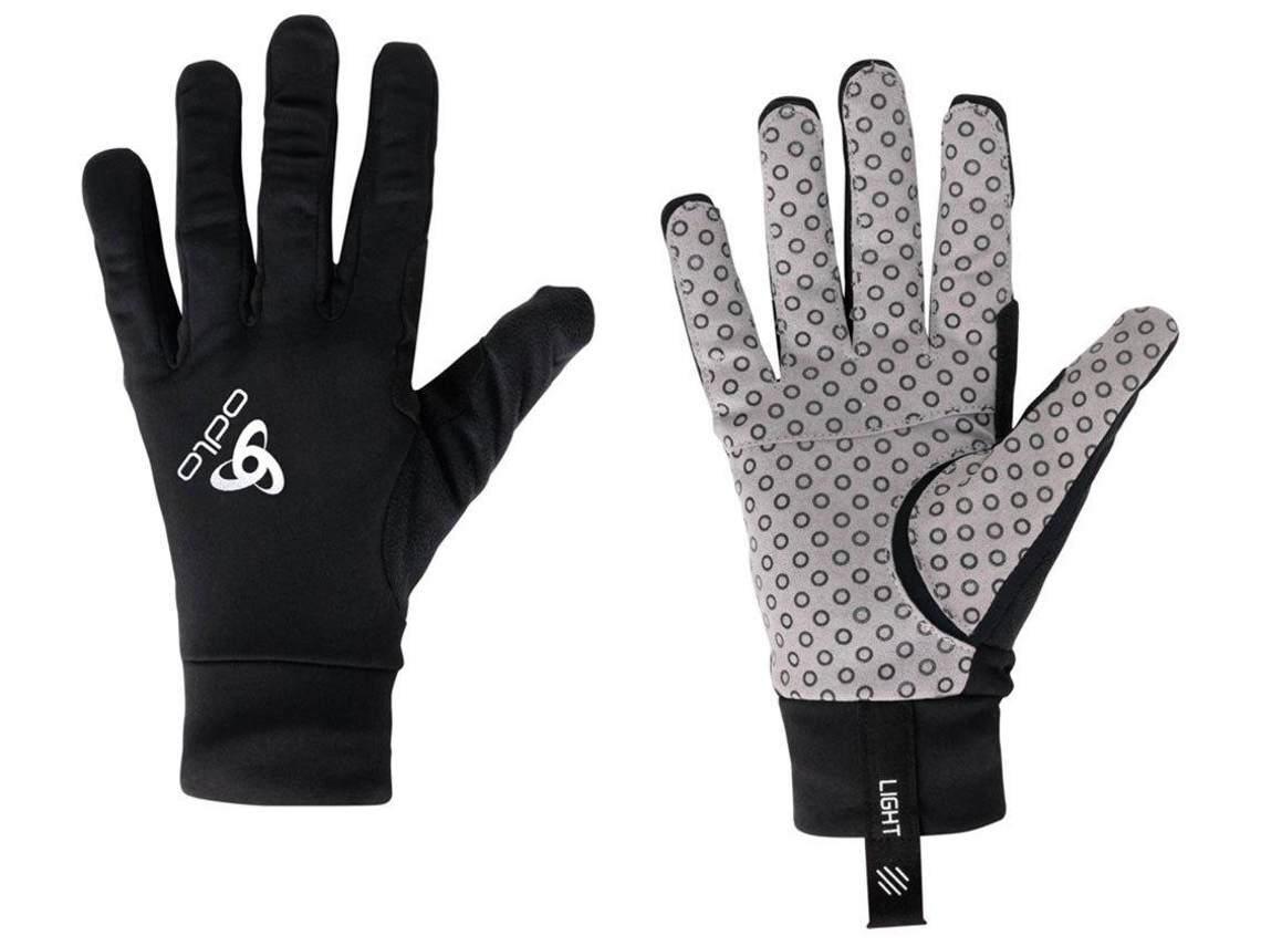 Luvas para Homem ODLO Lavas Aeolus Light Preto para Esqui (XS)