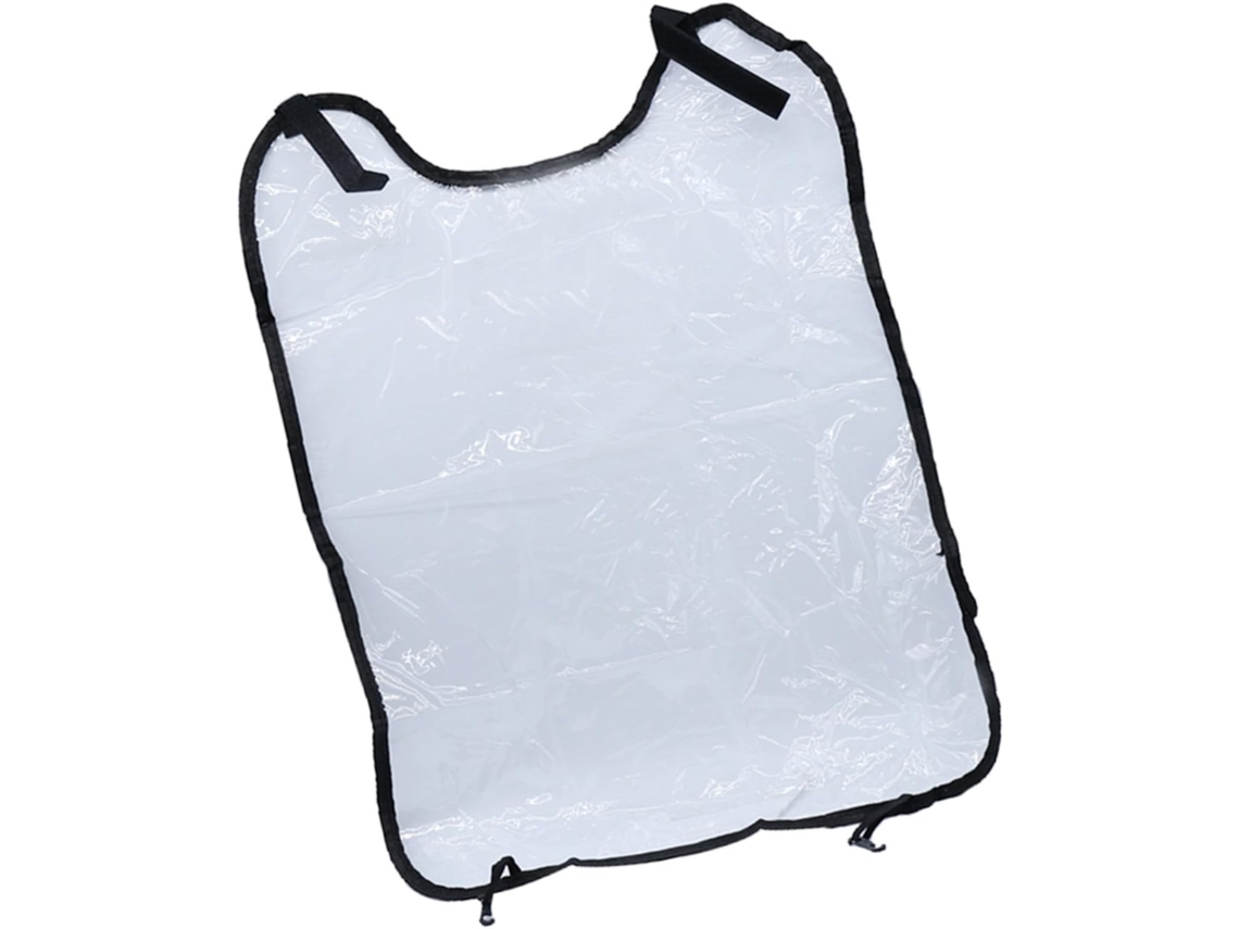 Tapete protetor transparente de PVC para bancos traseiros de carro