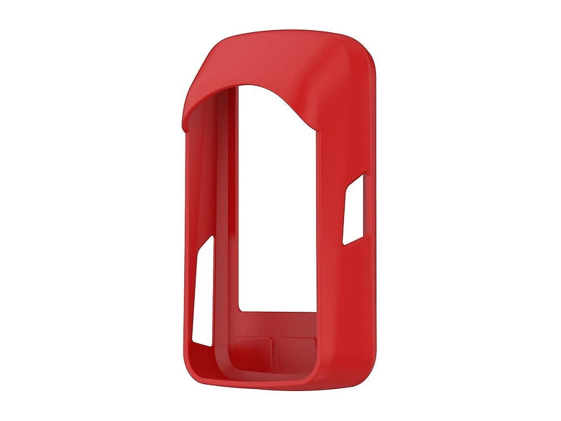 Capa De Silicone À Prova De Choque Para Wahoo Elemnt Roam, Protetor De Gps Resistente A Arranhões, Vermelha