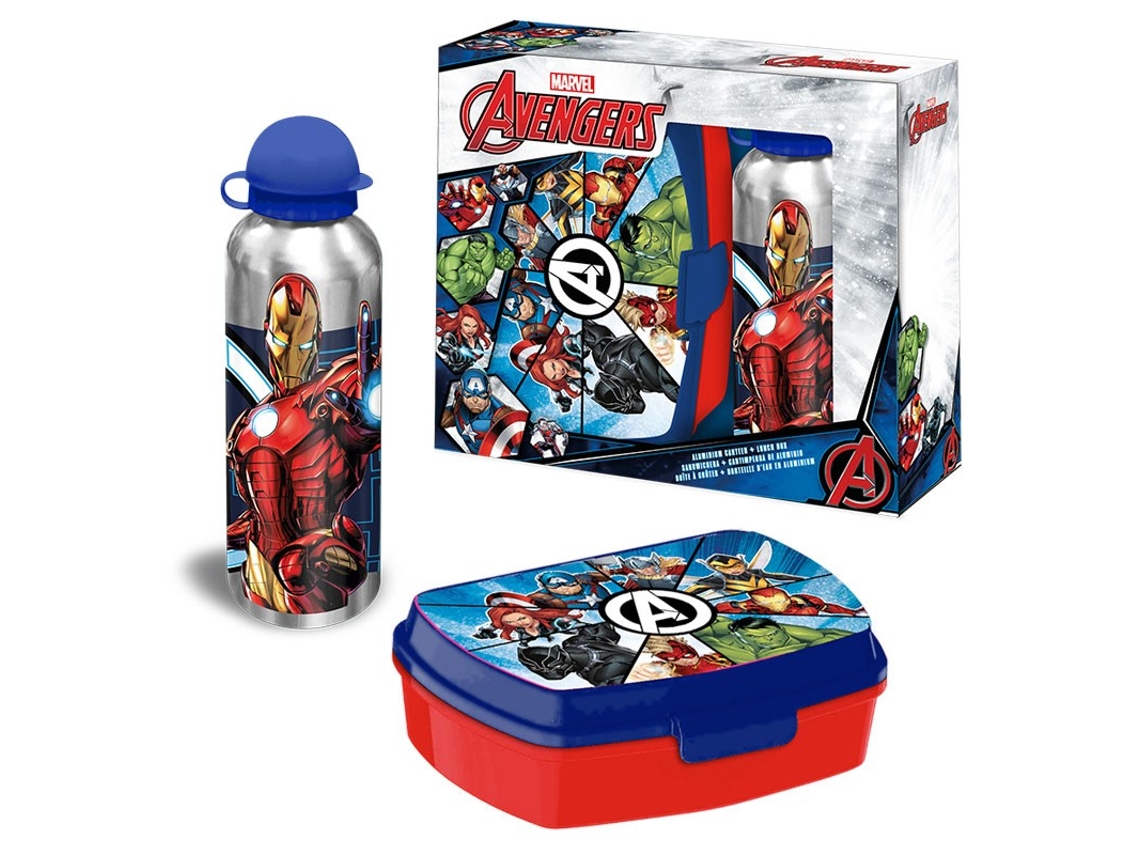 Conjunto AVENGERS de Alumínio