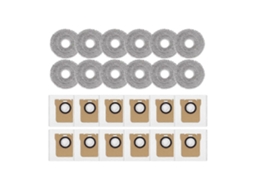 Peças De Reposição Para Aspirador Robô Xiaomi 5 Pro Ov21cn X10 Plus X20 Plus M30 Pro M30s, Incluindo Saco De Pó E Esfregão.
