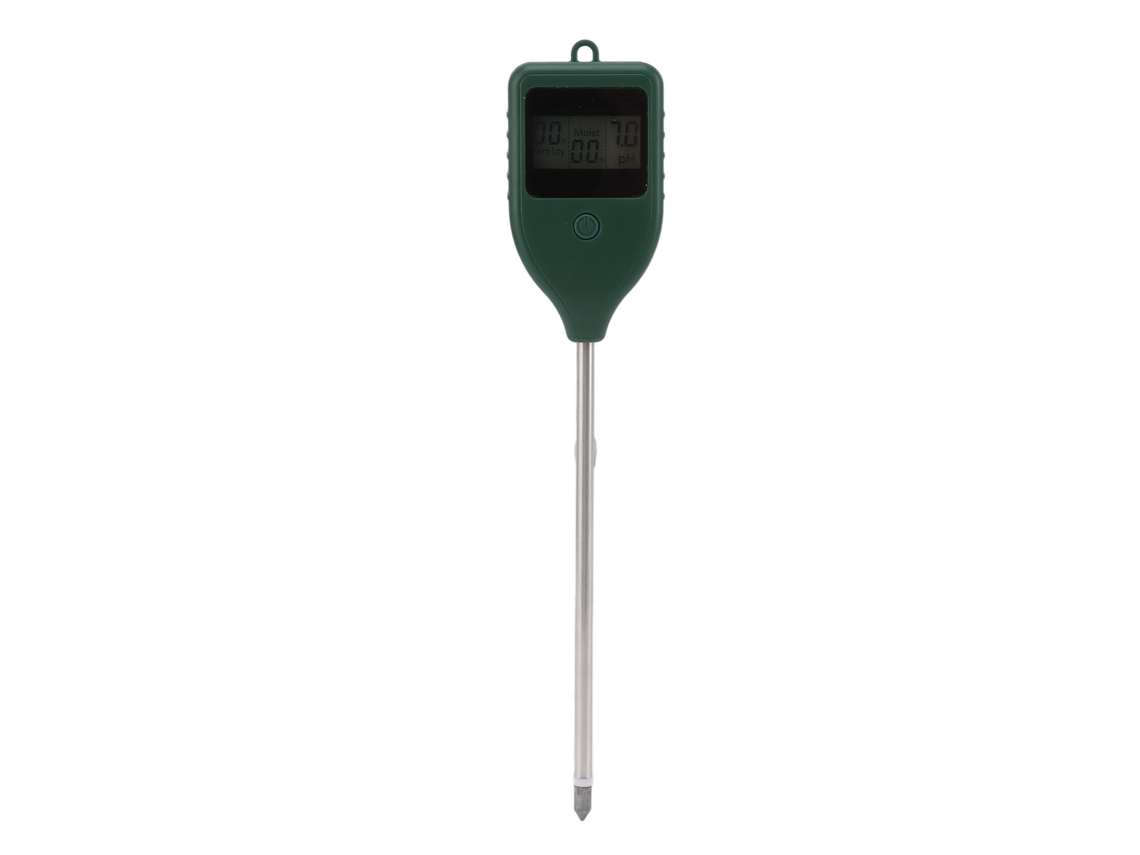 Analisador de Solo Primerox 3 em 1 com pH, Umidade e Luz para Jardim | S/MARCA