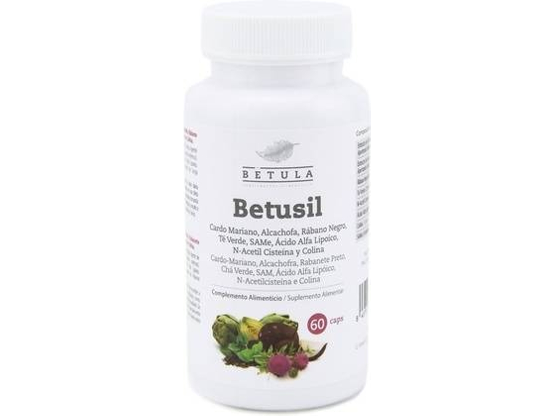 Suplemento Alimentar BETULA Betusil (60 cápsulas)