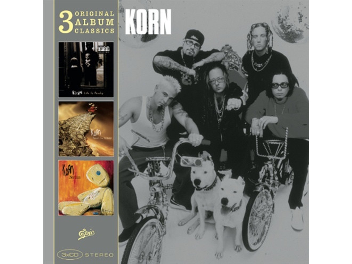 CD Korn - 3 Original Album Classics