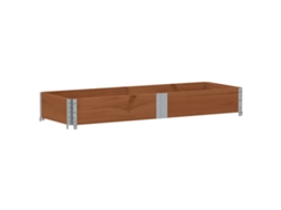 Pallet Collar, Pallet Collars Vidaxl Marrom Madeira (150 X 50 Cm)