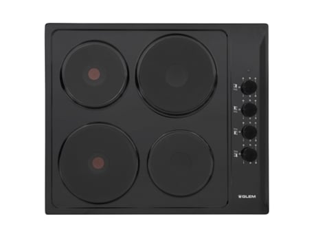 Placa de Discos Elétricos GLEM GTL640BK (Elétrica - 62 cm - Preto)
