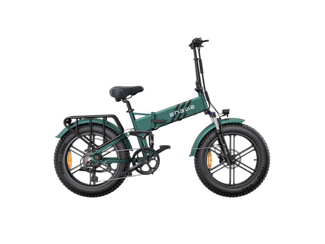 Engine Pro 2.0 E Bike Motor 750w Bateria 48v16ah Shimano 8 Velocidades Suspensão Total Verde Engwe