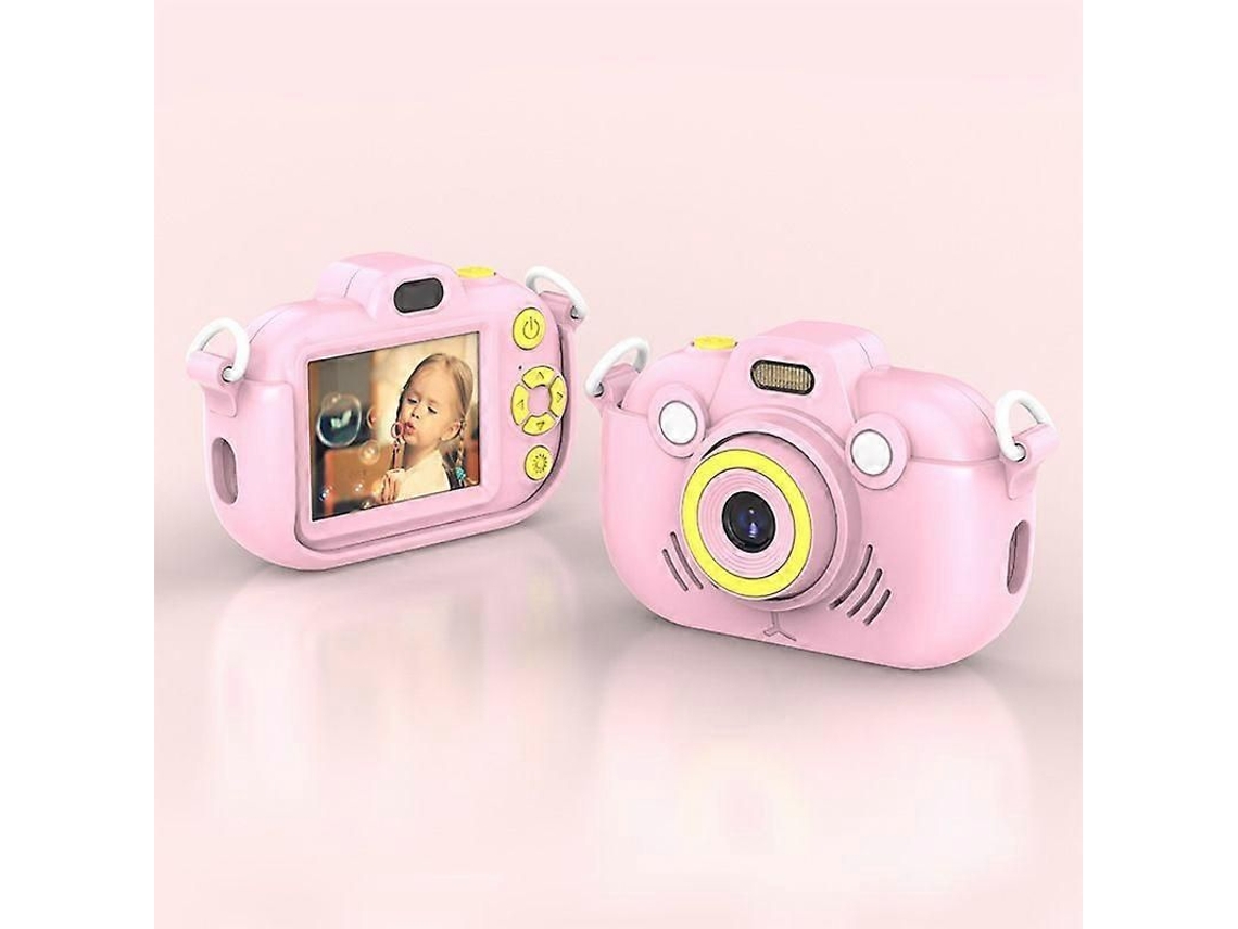 Câmera Digital Infantil para Uso Doméstico, Mini Câmera, Brinquedo de Desenho Animado, Câmera de Vídeo 2.7k TAISHENGDA
