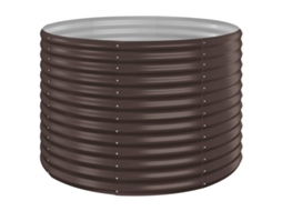 Garden Raised Bed, Garden Raised Beds Vidaxl Marrom Aço (100 X 100 X 68 Cm)